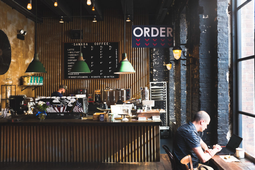 Sawada coffee shop in Chicago's West Loop neighborhood