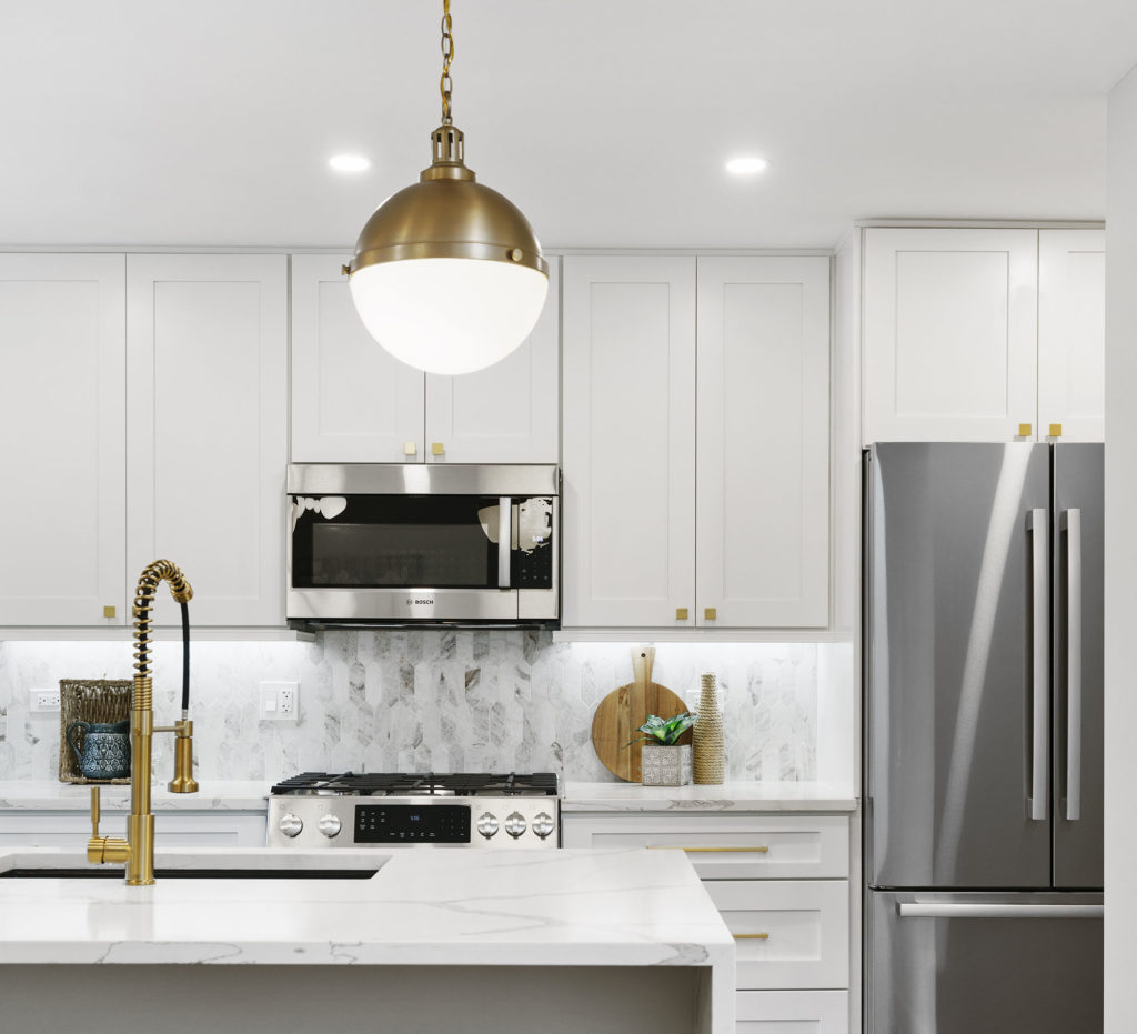 Kitchen shot of a Chicago home