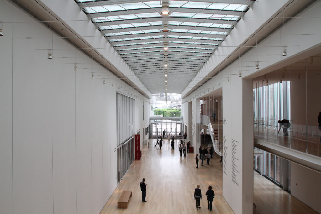 Shot of the Art Institute of Chicago's Modern wing