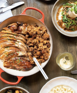 Photo of thanksgiving dinner