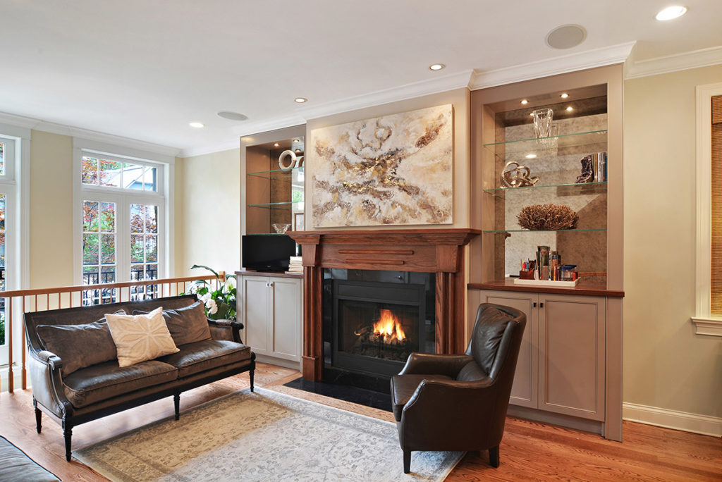 Cozy living room in Chicago