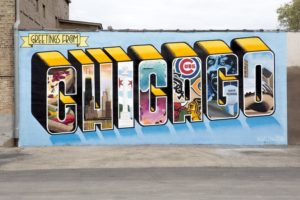 Logan Square mural Courtesy of Greetings Tour