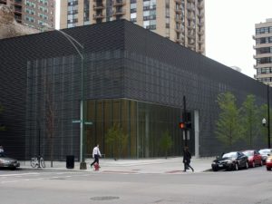 The Poetry Foundation building exterior in Chicago River North neighborhood